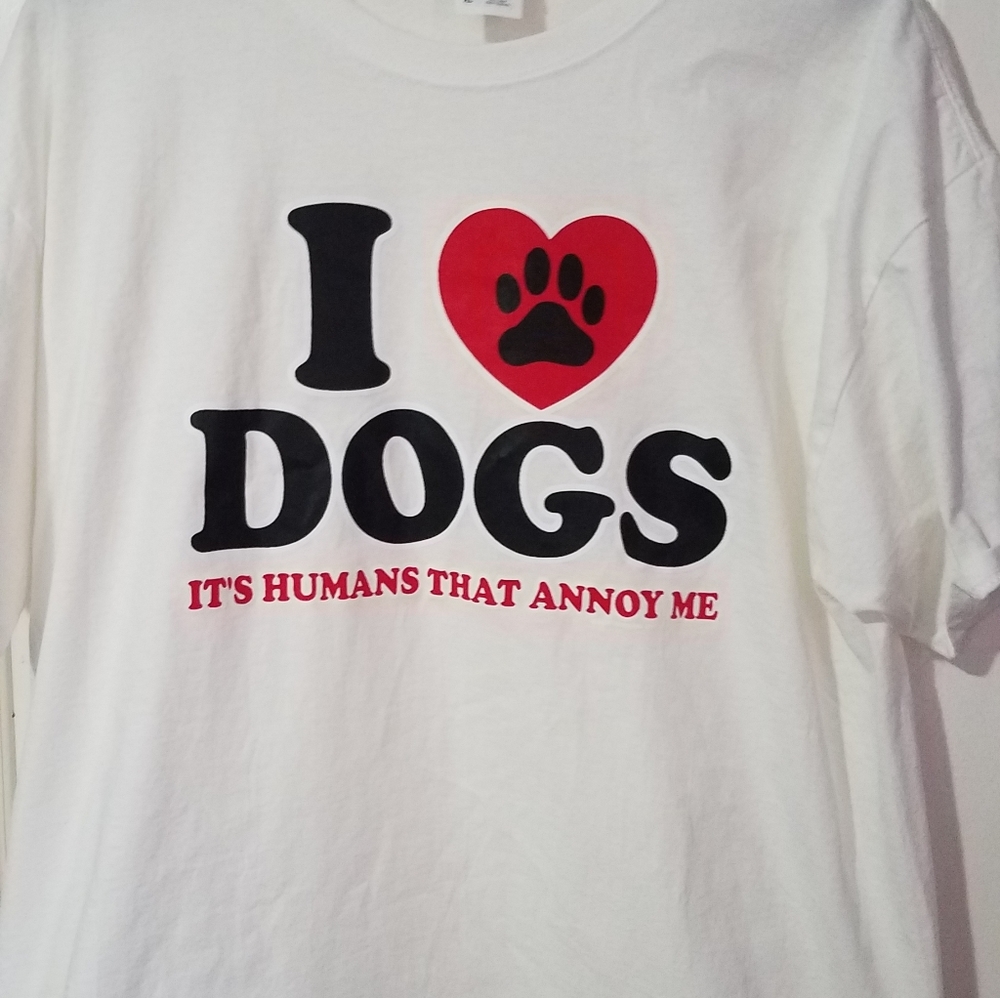 I Love Dogs Long Sleeve Tee